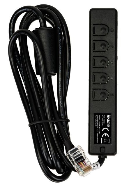 iiyama RC TOUCHV01 Pannello di Controllo Cablato per Monitor della Serie TFxx34