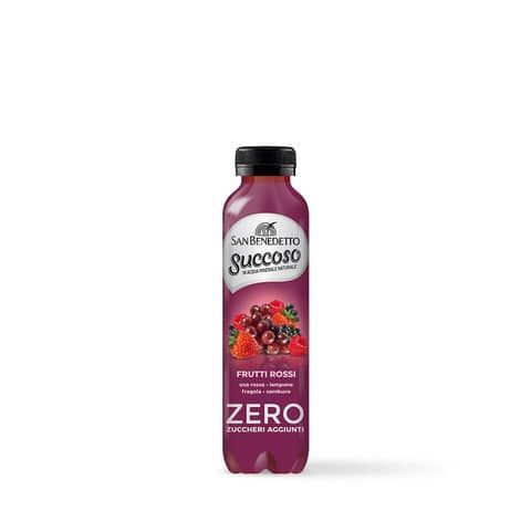 Succoso Zero gusto Frutti Rossi in PET formato 0,40 L San Benedetto - conf. da …