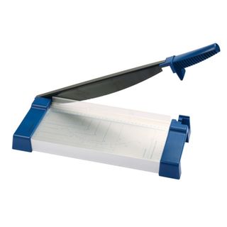 Taglierina a leva Q-Connect max 10 fogli A4 - 54,8x19,6x6x4 cm - luce 330 - KF0…