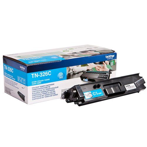 Brother TN326C - Ciano - originale - cartuccia toner - per Brother DCP-L8400, D…