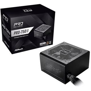 Asrock PRO-750B power supply unit 750 W 24-pin ATX ATX Black