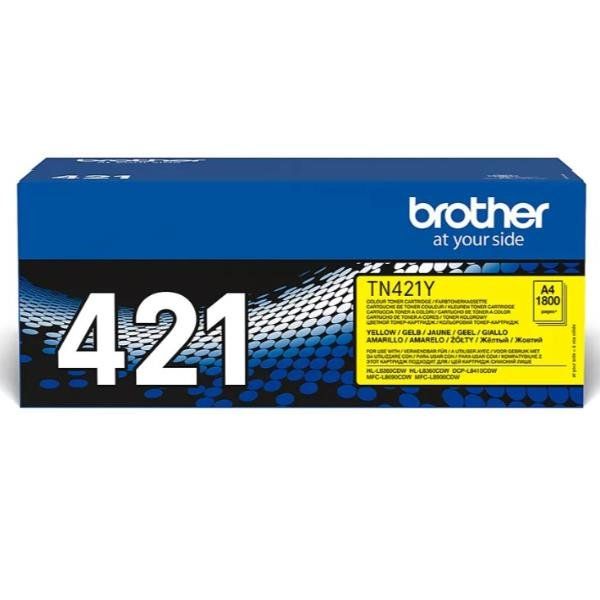 Brother TN421Y - Giallo - originale - cartuccia toner - per Brother DCP-L8410, …