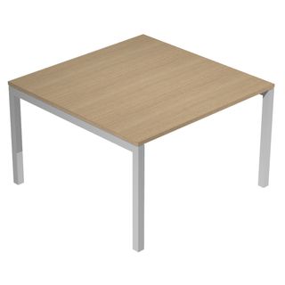 Tavolo riunioni 120X120xH74,4cm rovere AgorA'