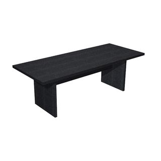 Tavolo riunioni Prestige - 220 x 100 x 74 cm - nero venato