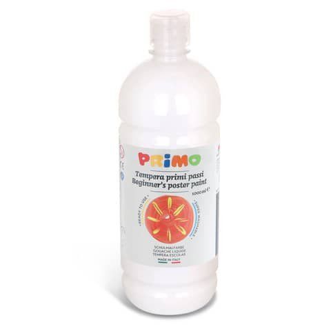 Tempera pronta Primi Passi - 1 L - bianco - Primo
