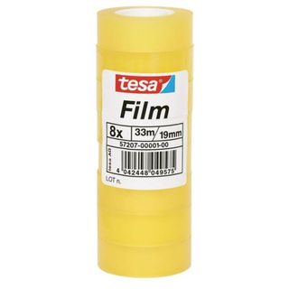 Tesafilm Standard - Nastro ufficio (8 rotoli) - 19 mm x 33 m - polipropilene or…