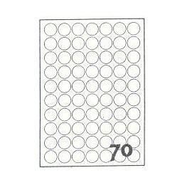 Tico Copy Laser Premium - Carta - adesivo permanente - arancione fluorescente -…