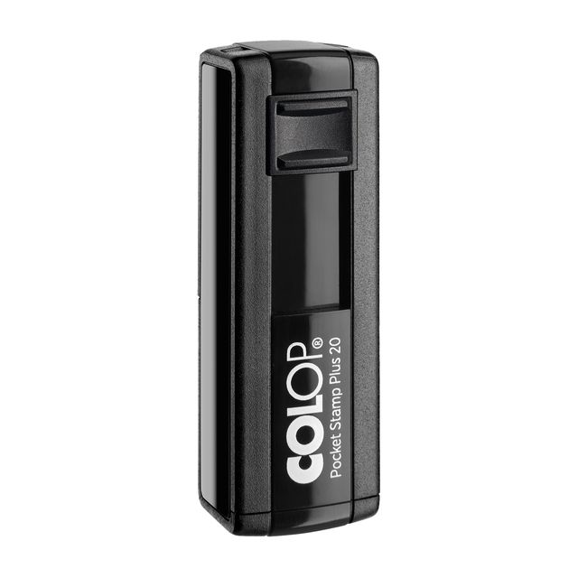 Timbro Pocket Stamp Plus 20 - 14 x 38 mm - 4 righe - autoinchiostrante - nero -…