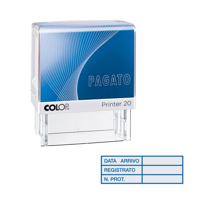 Timbro Printer 20/L G7 - DATA ARRIVO... - 1,4 x 3,8 cm - autoinchiostrante - Co…