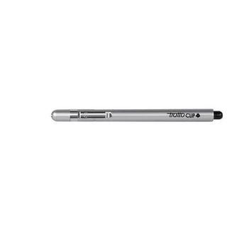 Tratto Clip nero punta 0 8 mm tratto 0 3 mm indeformabile inchiostro base d acq…