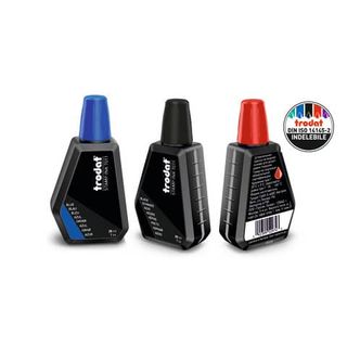 Trodat 7011 - Inchiostro per timbro - blu - 28 ml