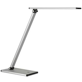 Unilux Terra - Lampada da tavolo - LED - 5 W - 3500 K - argento