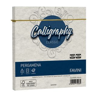 Busta Calligraphy Pergamena - 170 x 170 mm - 90 gr - perla 10 - Favini - conf. …