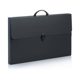 Valigetta Polionda Every Line Total Black - 36,5x56,5 cm - dorso 5,5 cm - Favor…