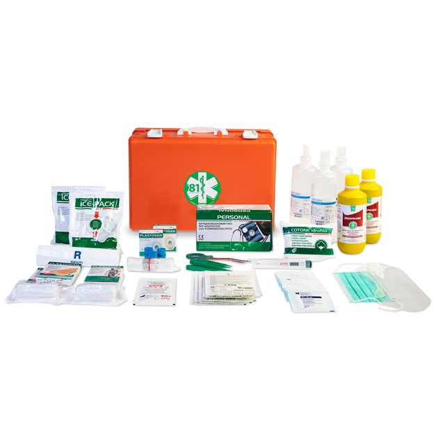 Valigetta di pronto soccorso Medic 2 - 39,5x27x13,5 cm - oltre 3 persone - aran…