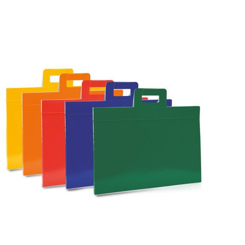 Valigetta portadisegni Euro-Cart 35x50 cm in cartone con elastico - conf. 12 pz…