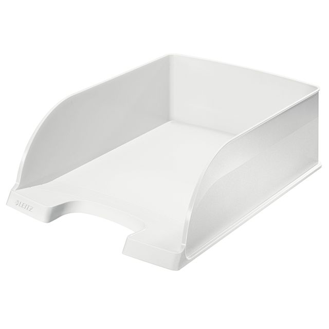 Vaschetta portacorrispondenza Leitz Plus Jumbo - 25,5 x 10,3 x 36 cm - bianco -…