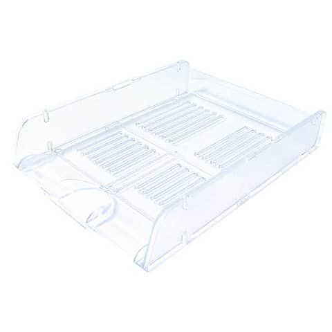Vaschetta portacorrispondenza TR25310 - 26 x 34 x 6 cm - cristallo - Arda