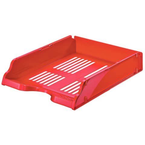 Vaschetta portacorrispondenza Transit - 26 x 33,6 x 7,6 cm - rosso - Esselte