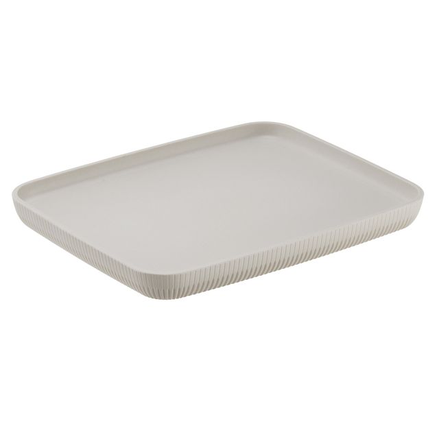 Vassoio buffet Norway 32,5x26,5x3cm melamina avorio Leone