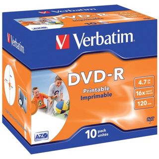 Verbatim - Scatola 10 DVD-R - Jewel Case - 43521 - 4,7GB
