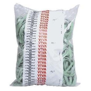 Viva - Elastici - 0.8 cm x 10 cm - 1 kg - verde