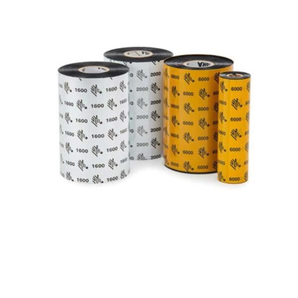 Zebra 2100 Wax - Nero - 89 mm x 450 m - ricarica nastro inchiostrato per stampa…