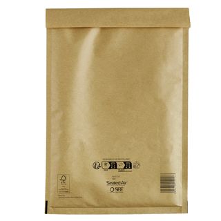 Busta imbottita Mail Lite Gold - F (22 x 33 cm) - avana - Sealed Air - conf. 10…