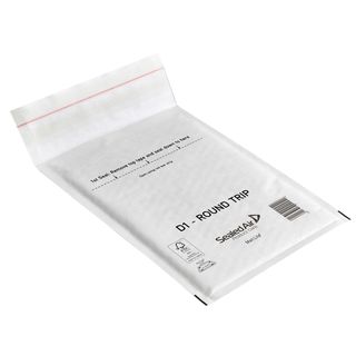 Busta imbottita Mail Lite Round Trip - andata/ritorno - D (18 x 26 cm) - Sealed…