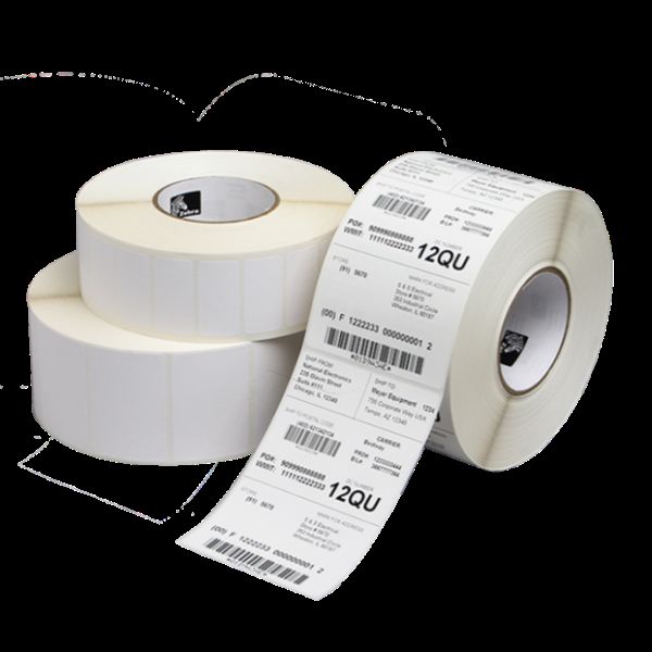 Zebra Z-Perform 1000D - Carta - adesivo acrilico permanente - Non rivestita - b…