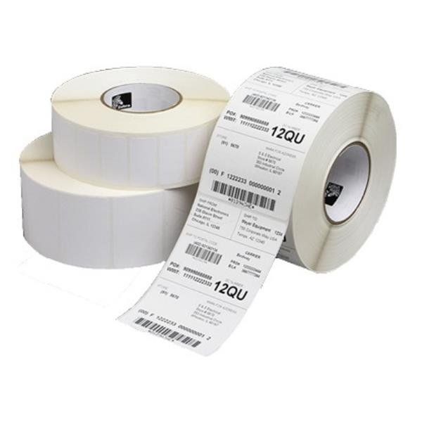 Zebra Z-Perform 1000T - Opaca - adesivo acrilico permanente - bianco - 76.2 x 1…