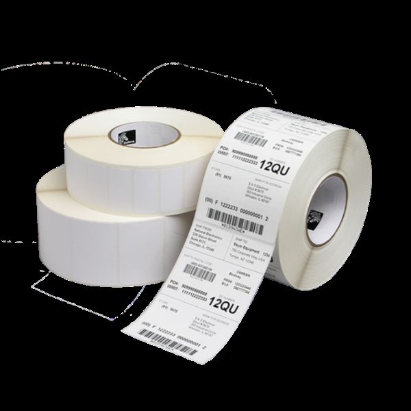 Zebra Z-Select 2000T - Opaca - adesivo acrilico permanente - rivestito - perfor…