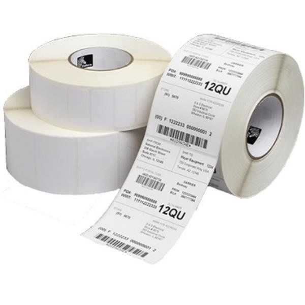 Zebra Z-Ultimate 3000T - Poliestere - Lucido - adesivo permanente - argento - 1…
