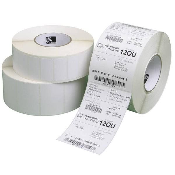 Zebra Z-Ultimate 3000T - Poliestere - Lucido - adesivo permanente - bianco - 50…