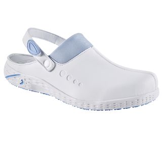Zoccolo ortopedico Dany - numero 41 - bianco/azzurro - Safety Jogger