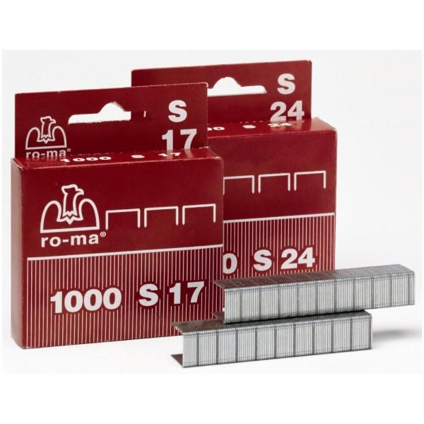 maestri Office Line S24 - Punti metallici - 23/24 - acciaio - pacco da 1000