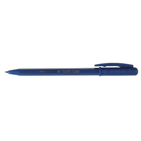 tratto 1Uno - Penna a sfera - blu - 1 mm - retrattile (pacchetto di 50)