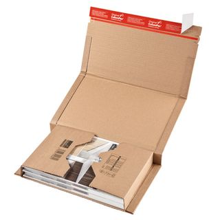 Busta rigida per spedizioni ColomPac in cartone ondulato avana 21,7x15,5 cm con…