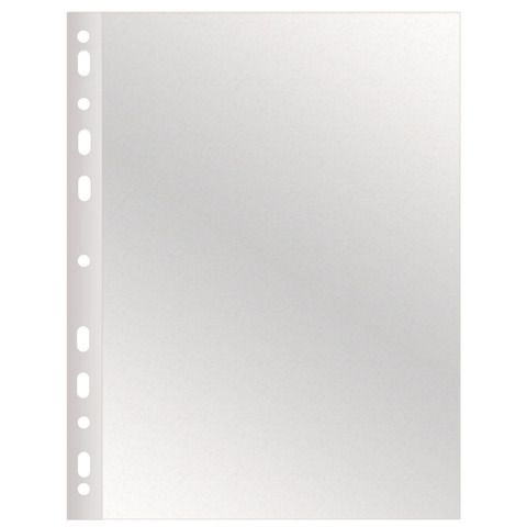 Buste a perforazione universale Q-Connect 22x30 cm alto spessore finitura lisci…