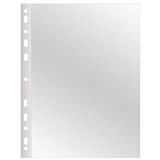 Buste a perforazione universale Q-Connect 22x30 cm medio spessore finitura lisc…
