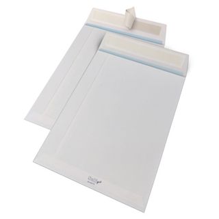 Buste a sacco Blasetti Self con strip 100 g/m² bianco - 19x26 cm - conf. 500 pz…