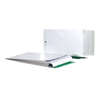 Buste a sacco Securitex - con soffietti - B5 - 17,6 x 25 x 3,8 cm - 130 gr - bi…