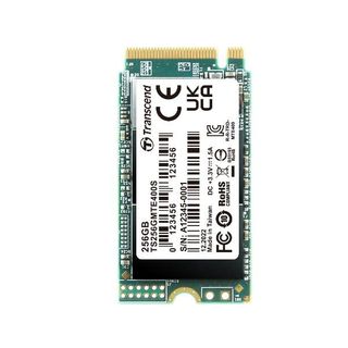 256GB M.2 2242 PCIe Gen3x4 NVMe 3D TLC DRAM-less