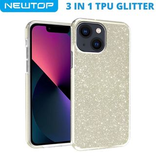 3 IN 1 PC TPU GLITTER COVER APPLE IPHONE 14 PRO