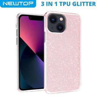 3 IN 1 PC TPU GLITTER COVER APPLE IPHONE 15