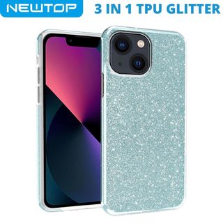 3 IN 1 PC TPU GLITTER COVER APPLE IPHONE 16 PLUS