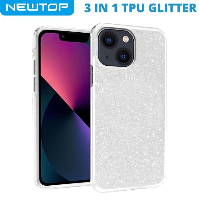 3 IN 1 PC TPU GLITTER COVER APPLE IPHONE 16 PRO