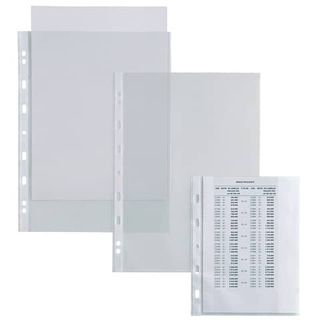 Buste in PP buccia Sei Rota Atla 100 - trasparente 21x29,7 cm - confezione 50 p…