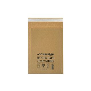Buste per spedizione imbottite WaveBag CAC70 avana D/1 - 180x260 mm - conf. 200…