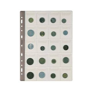 Buste porta monete a foratura universale Favorit Top - 20 tasche f.to 5x5,5 cm …